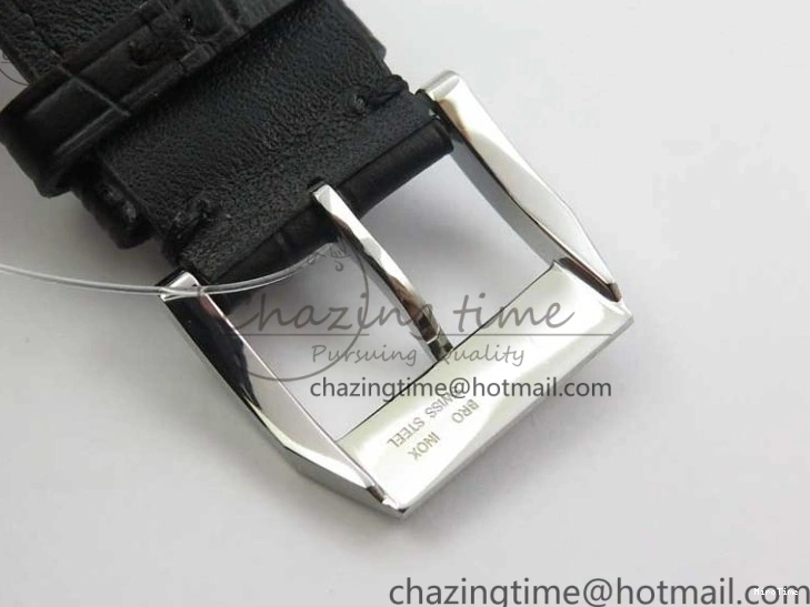 MIROTIME 0504 Affordable Mark XVII IW326501 FKF 1:1 Best Edition Black Dial on Black Leather Strap 7131